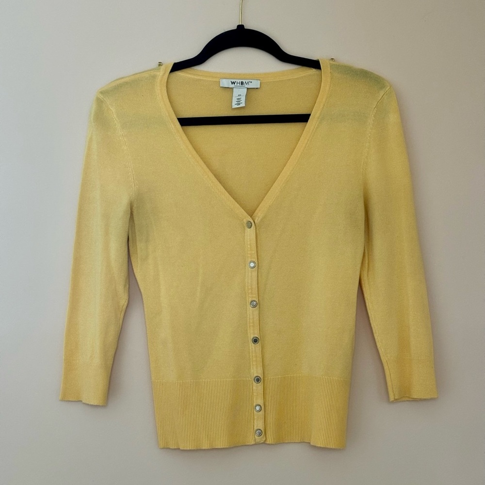 Yellow Cardigan